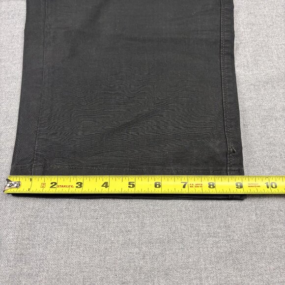 Levis Mens Black Utility Cargo Pants With Drawstring Waist  Size XL - Picture 8 of 16
